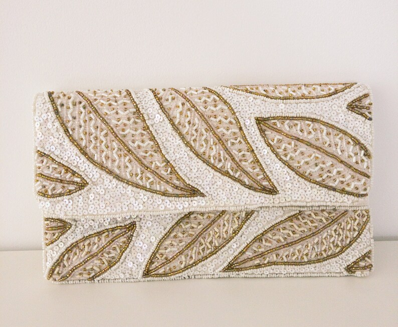 Tiger Beaded Crossbody Bag main image 1