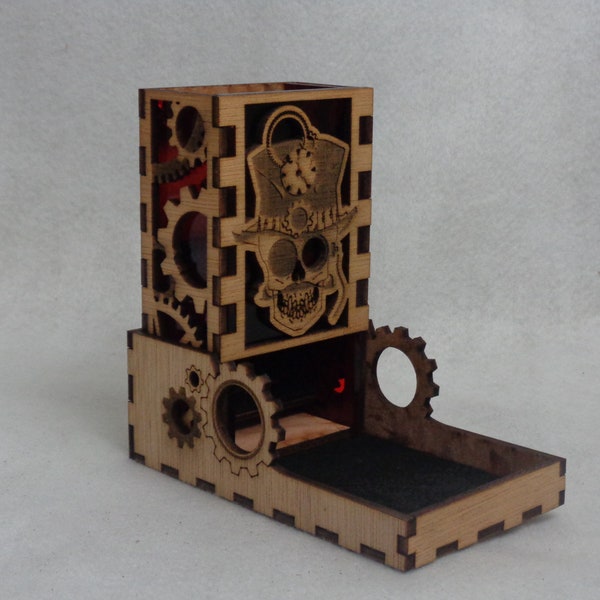 Steampunk - Dice Tower - Traveler 2.0 (Various Colors)