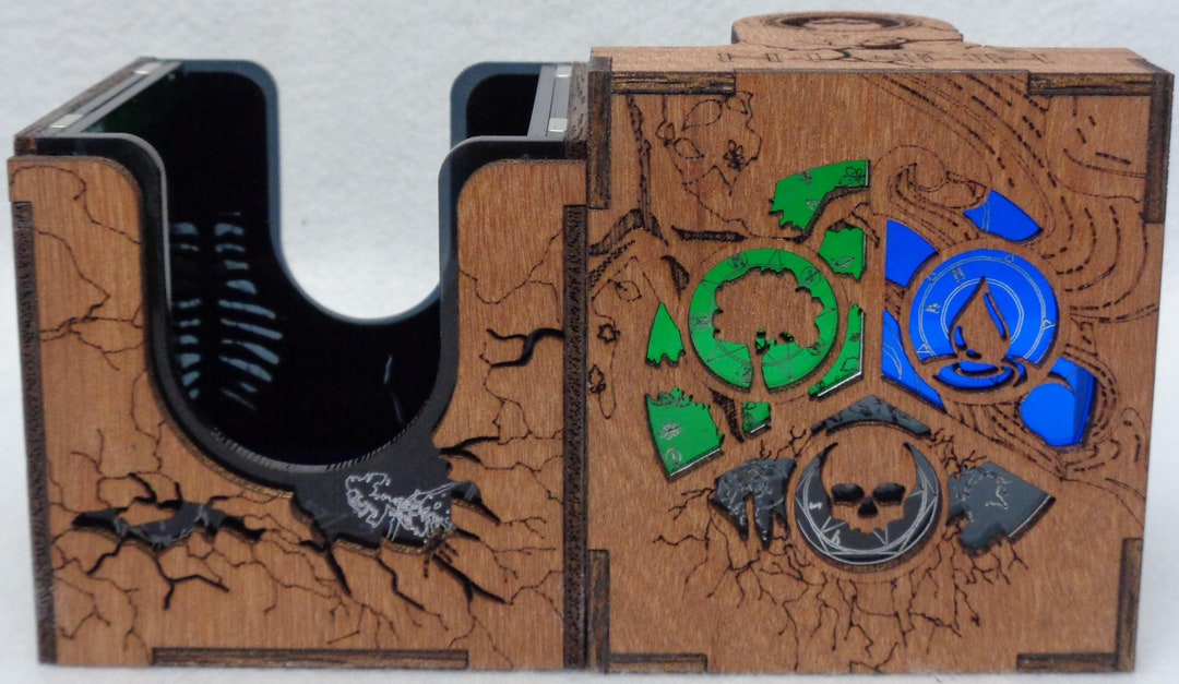 Sultai Black / Green / Blue Commander Deck Box for MTG - Etsy