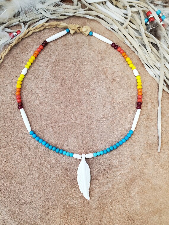 Indian cheap bone necklace