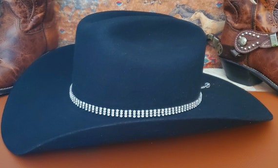 Rhinestone Bling Hat Band, Cowboy Cowgirl, Bling Crystal  display picture 2