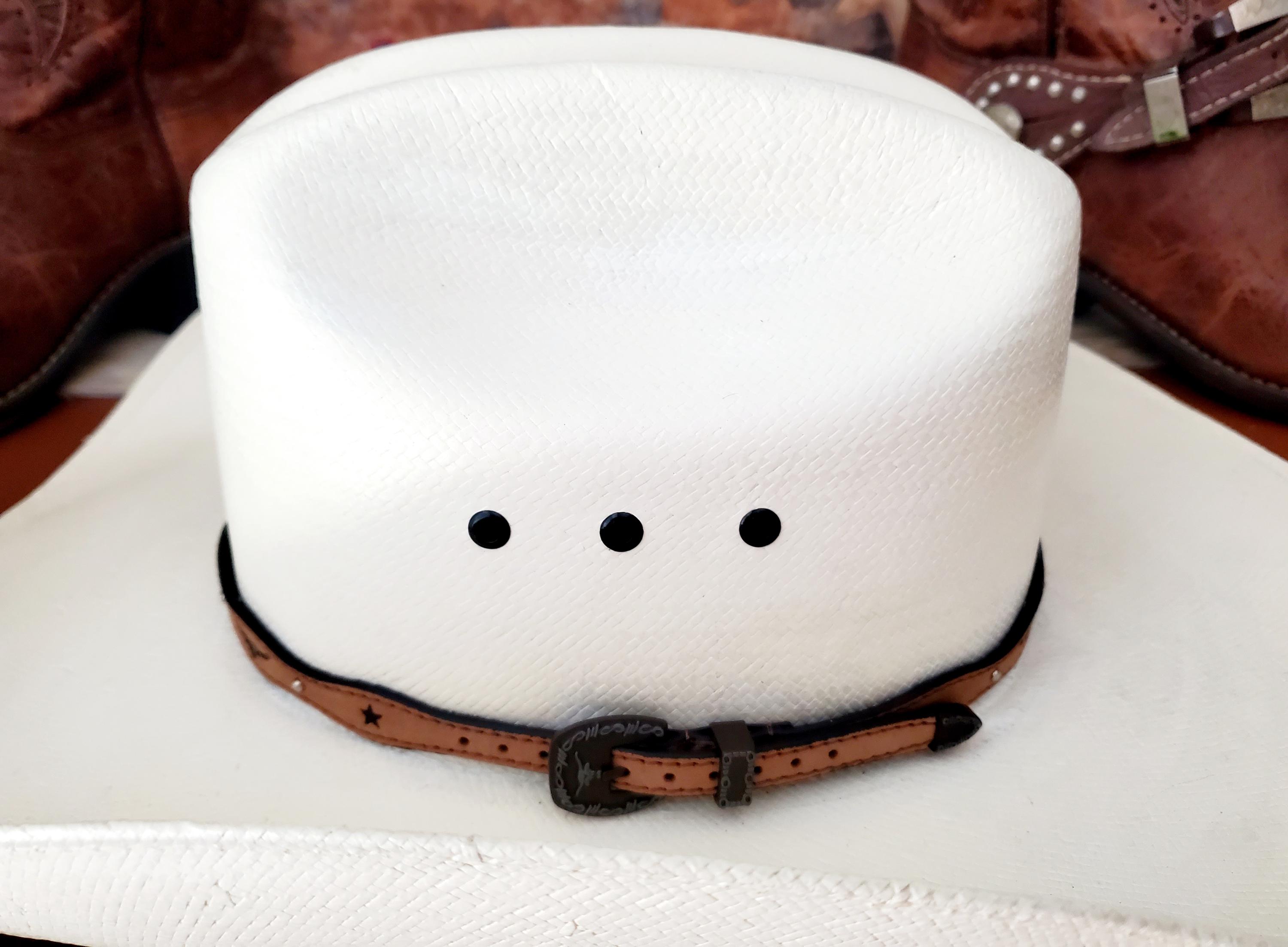 Western Cowboy Hat ⭐️ FESTIVAL NWT The Fallon Longhorn Accent Faux Leather Band Longhorn Hat Band - Etsy main image 3
