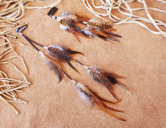 Natural feathers cheap for hair
