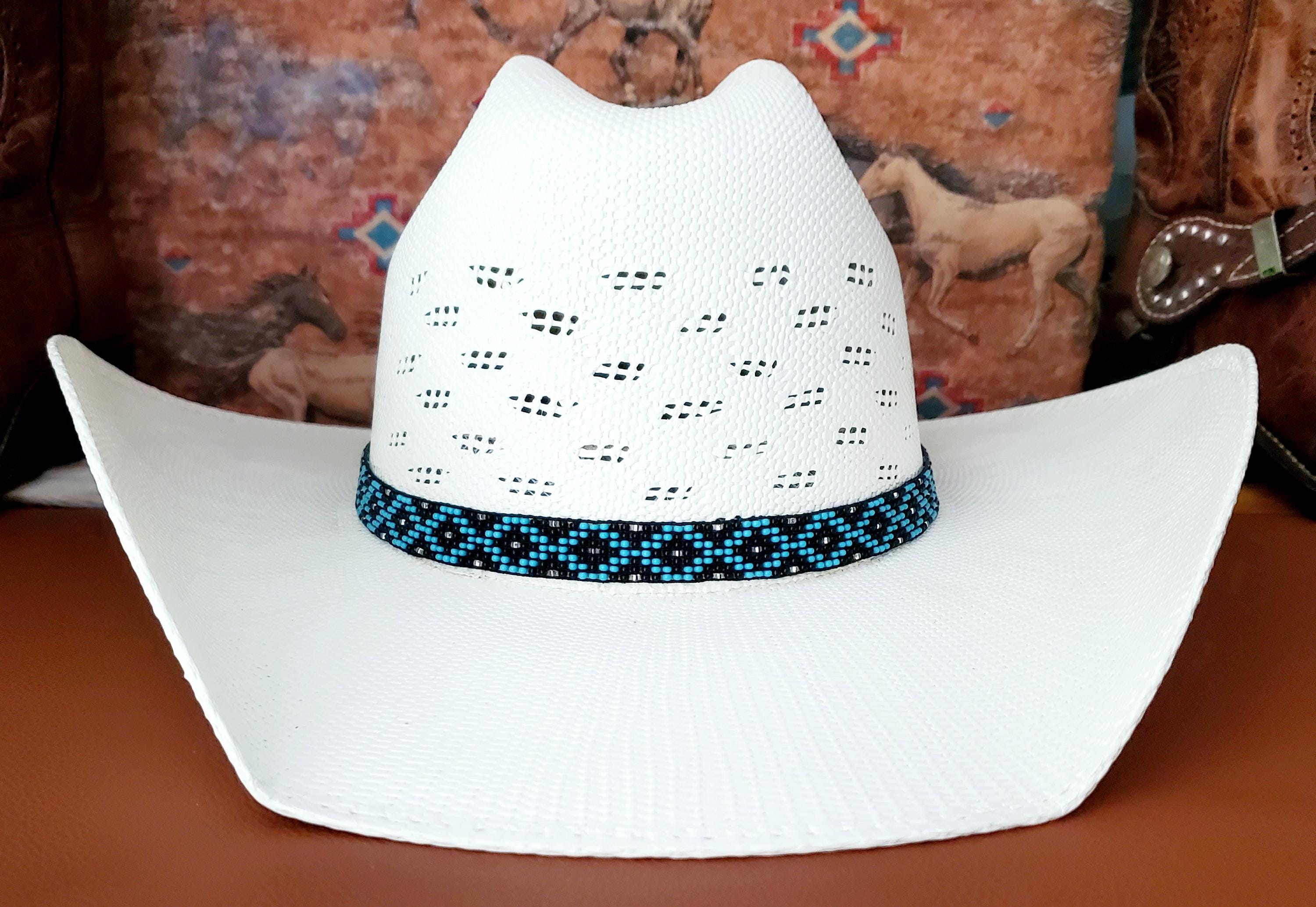 8 Styles - Beaded Native American Indian Style Hat Band That  display picture 3