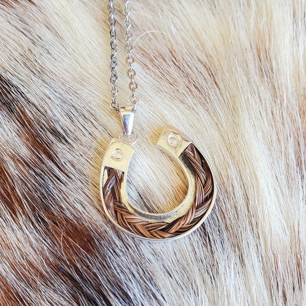 Horse Hair Necklace Etsy