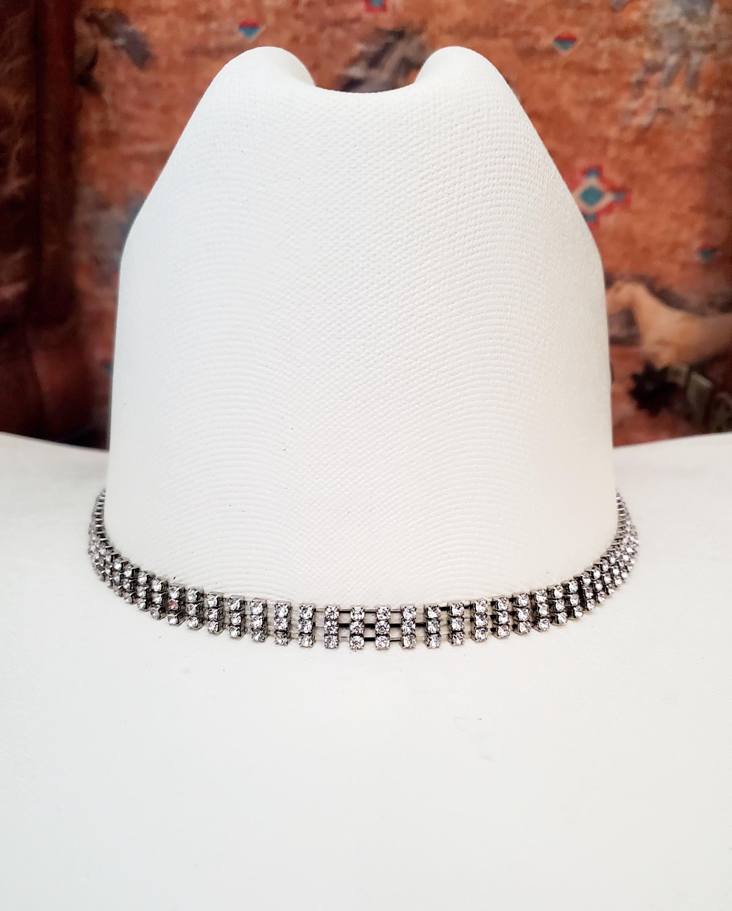 BLING Rhinestone Hat Band, Cowboy Cowgirl, Bling Hatband 