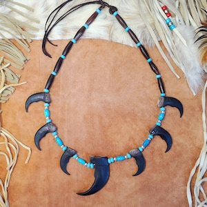 Jewelry Genuine Bear Claw Necklace Bear Claw Necklace, Native