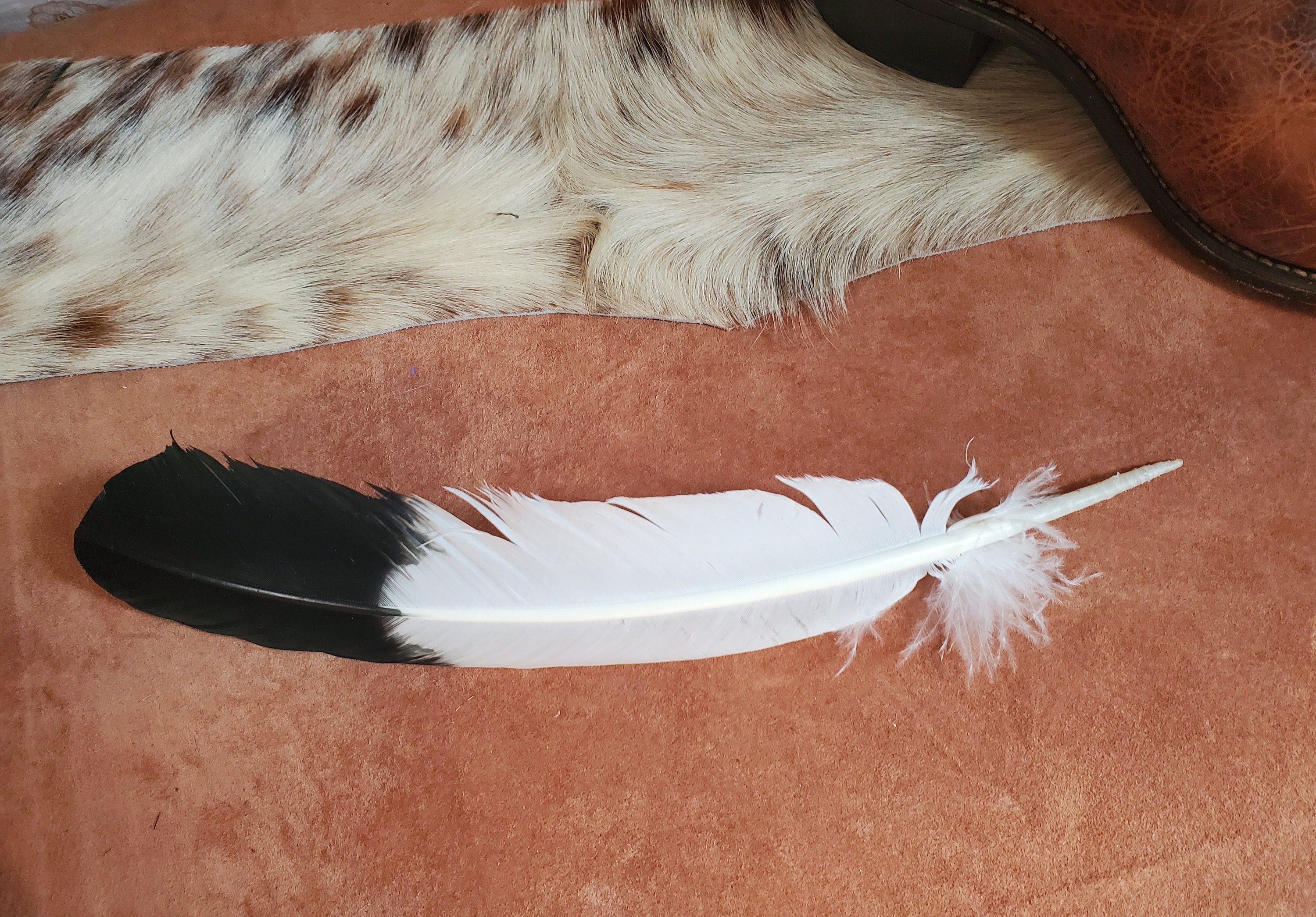 Hat Feather, Imitation Eagle Feather for Your Cowboy, Fedora