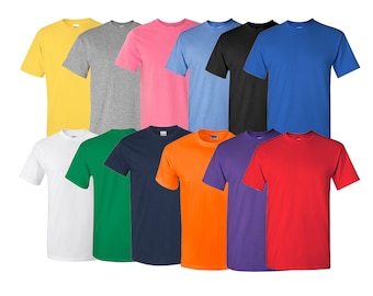 Wholesale Blank Adult/Youth T-Shirts (Any qty., bulk prices)