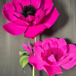 Crêpepapierbloem, gigantische papieren bloem, gigantische crêpepapierbloem, gigantische bloem voor evenementen, gigantische bloem pdf, evenementdecor, doe-het-zelf evenementdecor