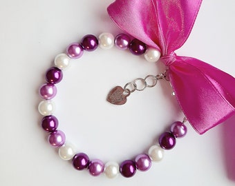 Pearl necklace for dogs and cats, pearl dog collar