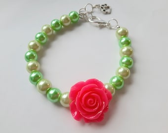 Pearl necklace for dogs and cats, pearl dog collar