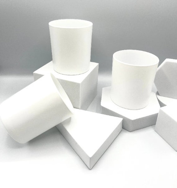 14 Oz Miami White Collection Candle Maker Jars Containers Etsy