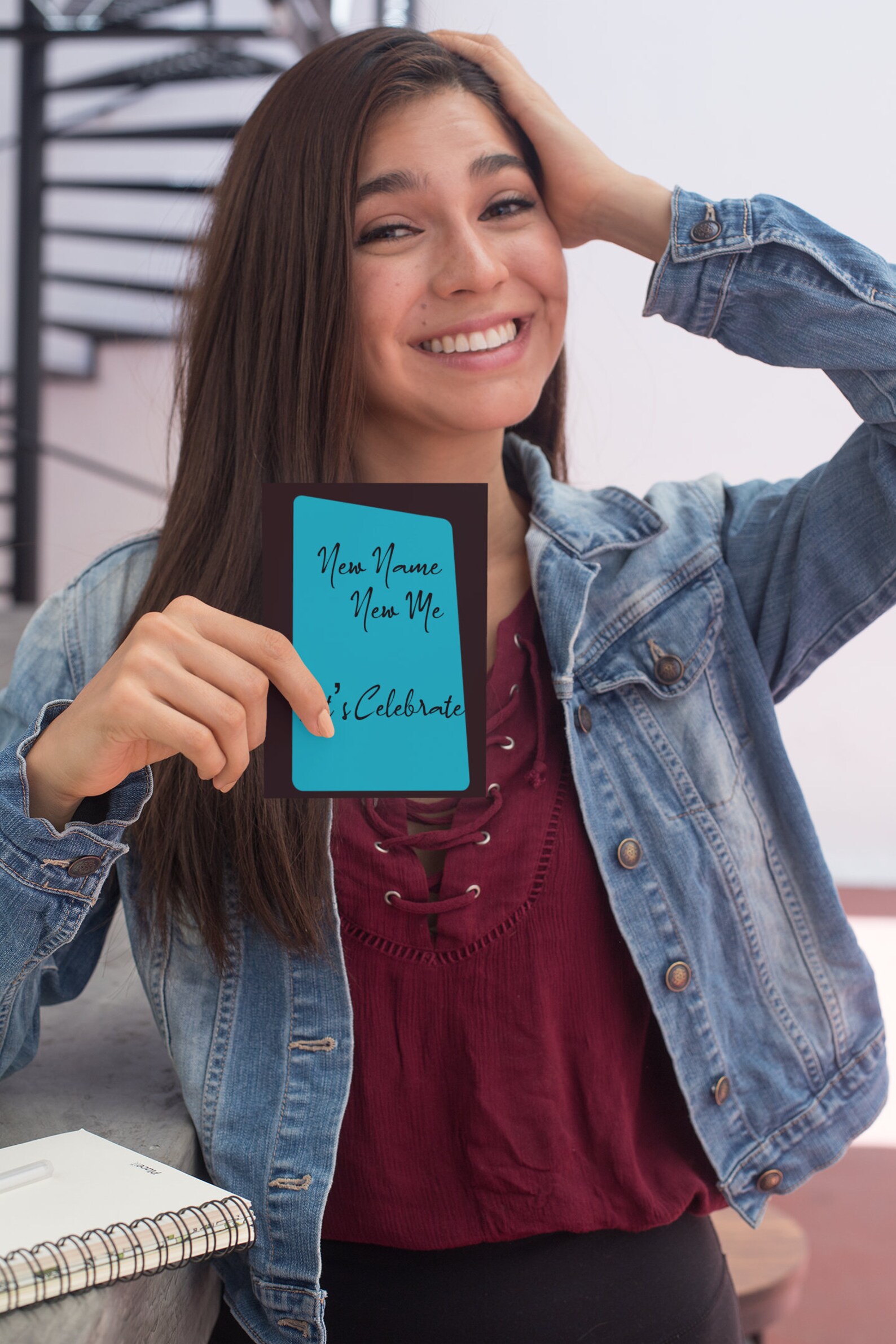Transgender Name Change Announcement Card New Name Card Etsy