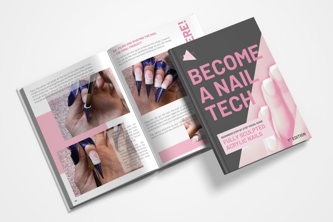 Become A Nail Tech Beginners Step by Step Visual Guide. - Etsy Canada