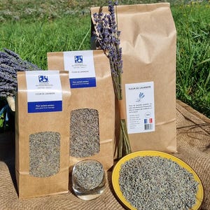 Loose Lavender Flowers – Direct from producer in organic conversion – Haute Provence – France
