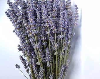 Ramo de lavanda seca - Productor directo Provenza Francia - Variedad lavandín extra azul 220 ramitas peso 180G