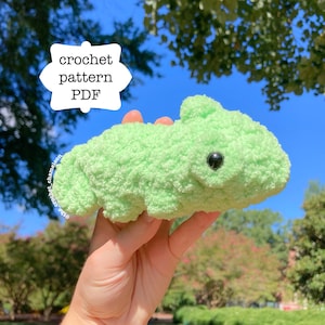 Pattern: Chameleon Crochet Plushie