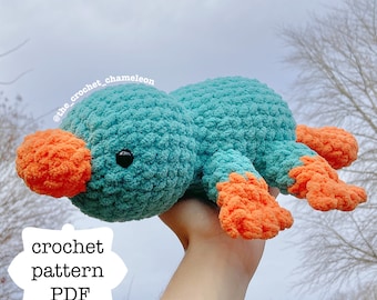 Pattern: Platypus Crochet Plushie