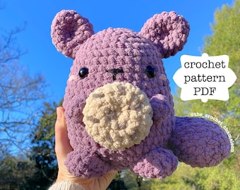 Patron : Chinchilla Crochet Plushie