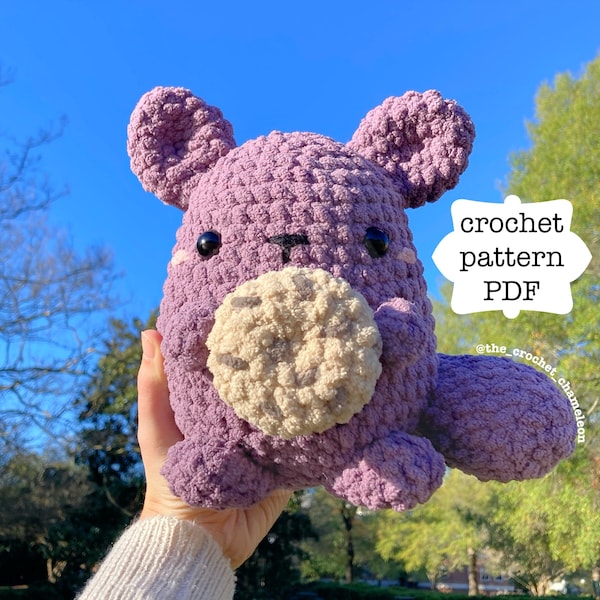 Pattern: Chinchilla Crochet Plushie