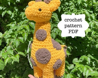 Pattern: Giraffe Crochet Plushie