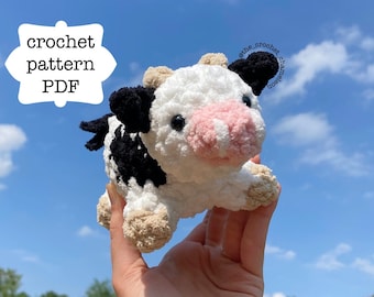 Pattern: Cow Crochet Plushie