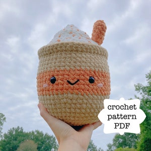 Pattern: Frappuccino Crochet Plushie