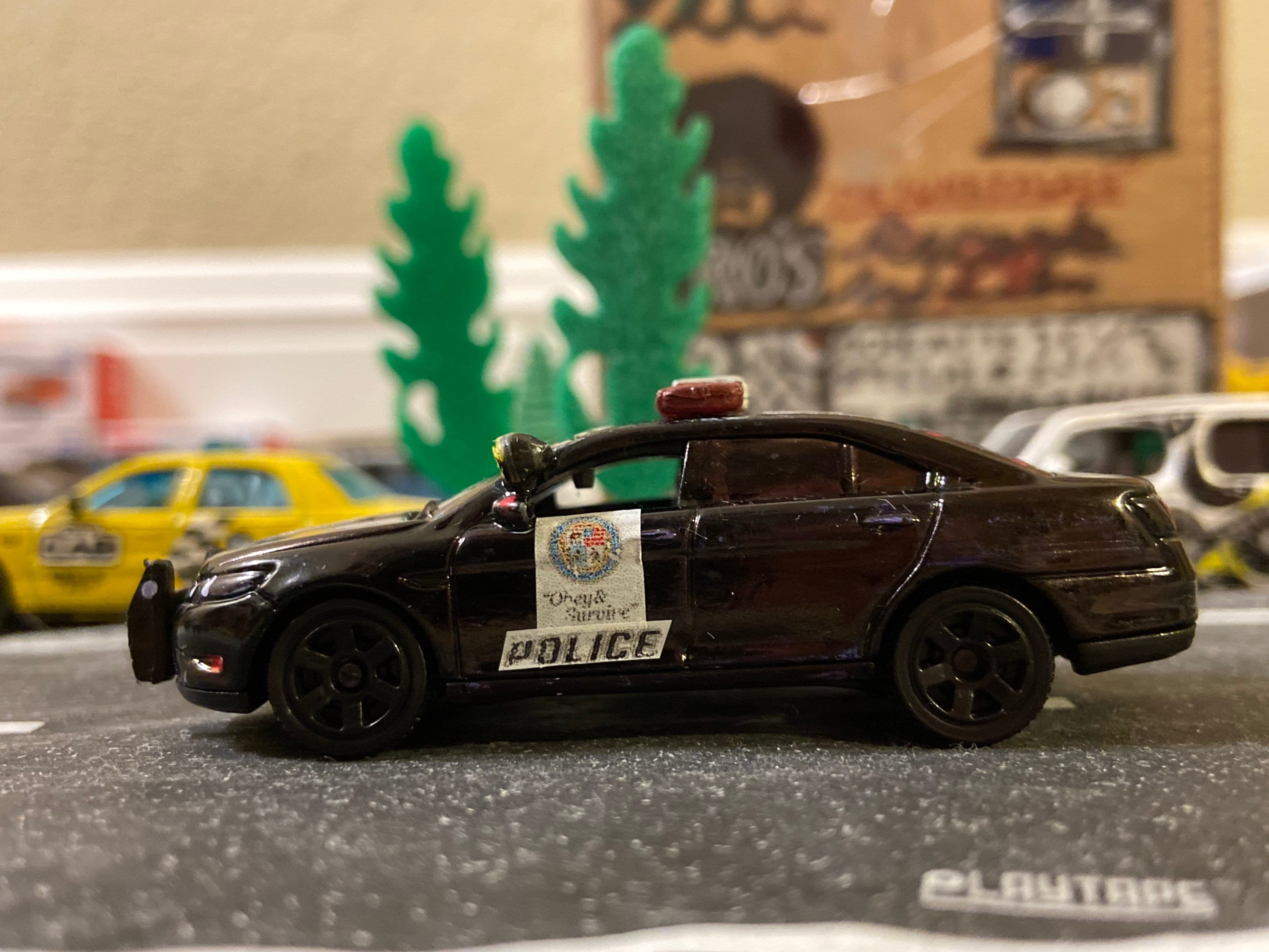 Custom Matchbox LSPD Ford Taurus Police Interceptor Grand Theft Auto V GTA  V Inspired Los Santos Police Vapid Interceptor - Etsy