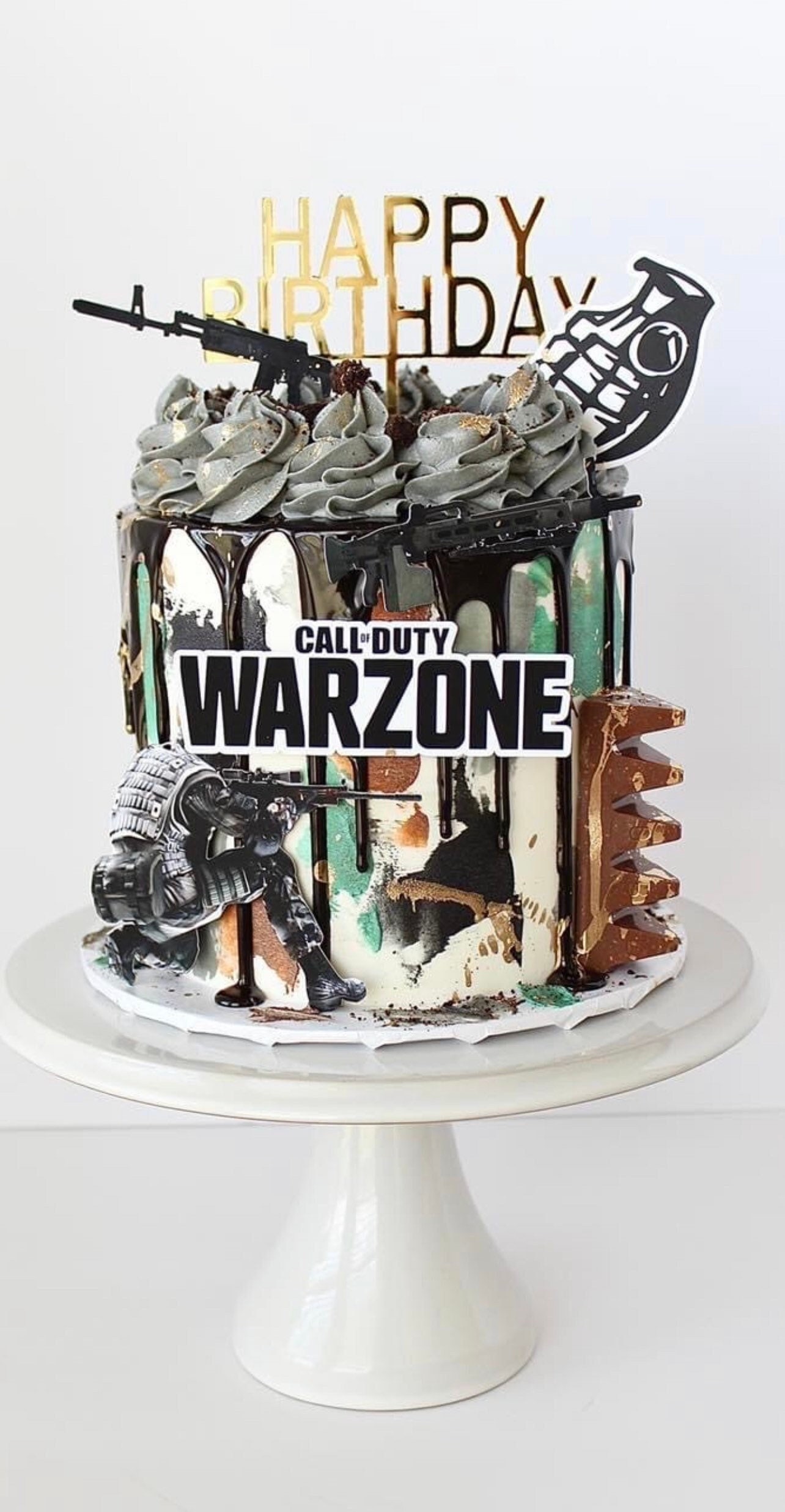 Call of Duty Warzone Cake Topper - Etsy, image size:1284x2473