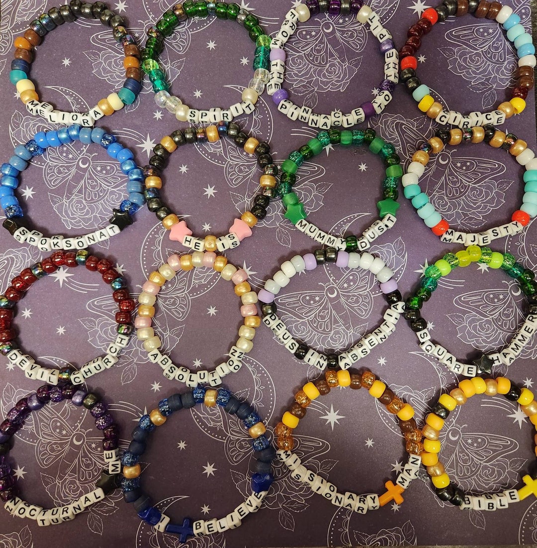 Meliora Inspired Kandi || the Band Ghost Kandi - Etsy