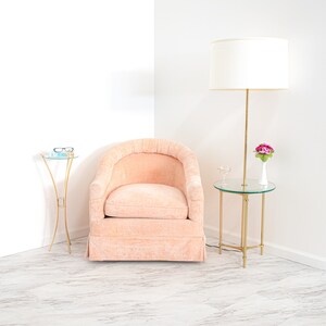 Mid Century Modern Barrel Shape Living Room Side Chair 6658X SHIPPING NOT INCLUDED Please ask for shipping quote