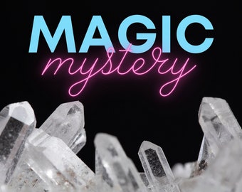 Magic Mystery, Crystal Gem Mining, DIY, At Home Dig Kit, Rocks, Minerals, Crystals, Quartz, Stones, Points, Metaphysical Crystals, Gemstone
