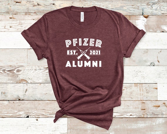 pfizer alumni t shirt