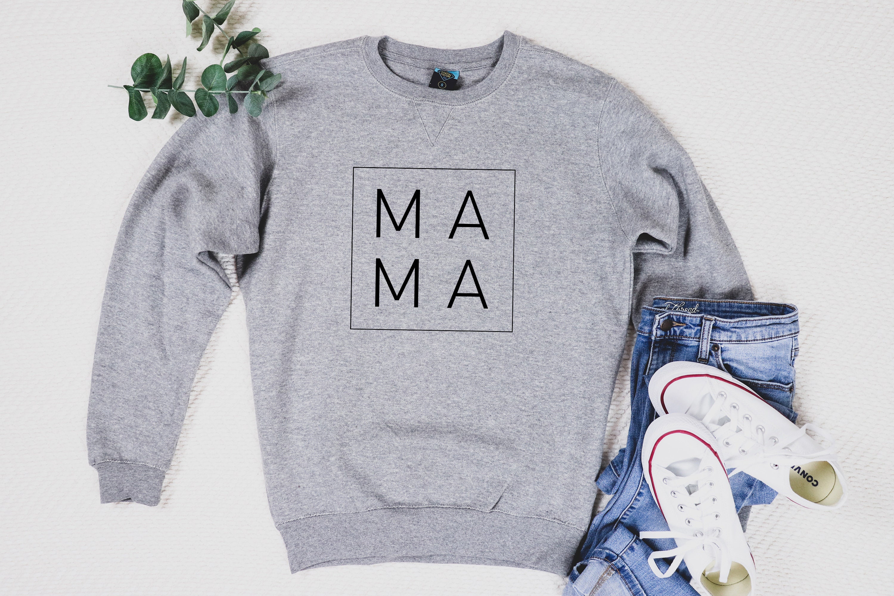 MAMA Sweater New Mother Crewneck Gift For Mom Sweater New Etsy
