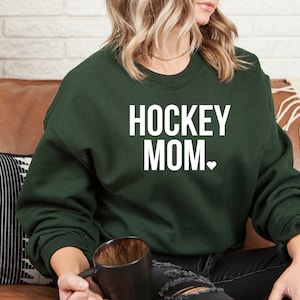 Hockey Mom Sweater | Mama Sweatshirt | Hockey Mother Crewneck | Mothers Day Gift | Gift For Mom | Hockey Mom Shirt