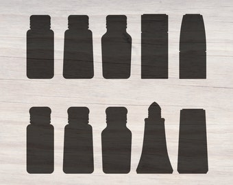 SVG Salt and Pepper Shakers (P1); Cooking/Baking/Food/Kitchen; Cut Files for Vector Projects; Instant Download