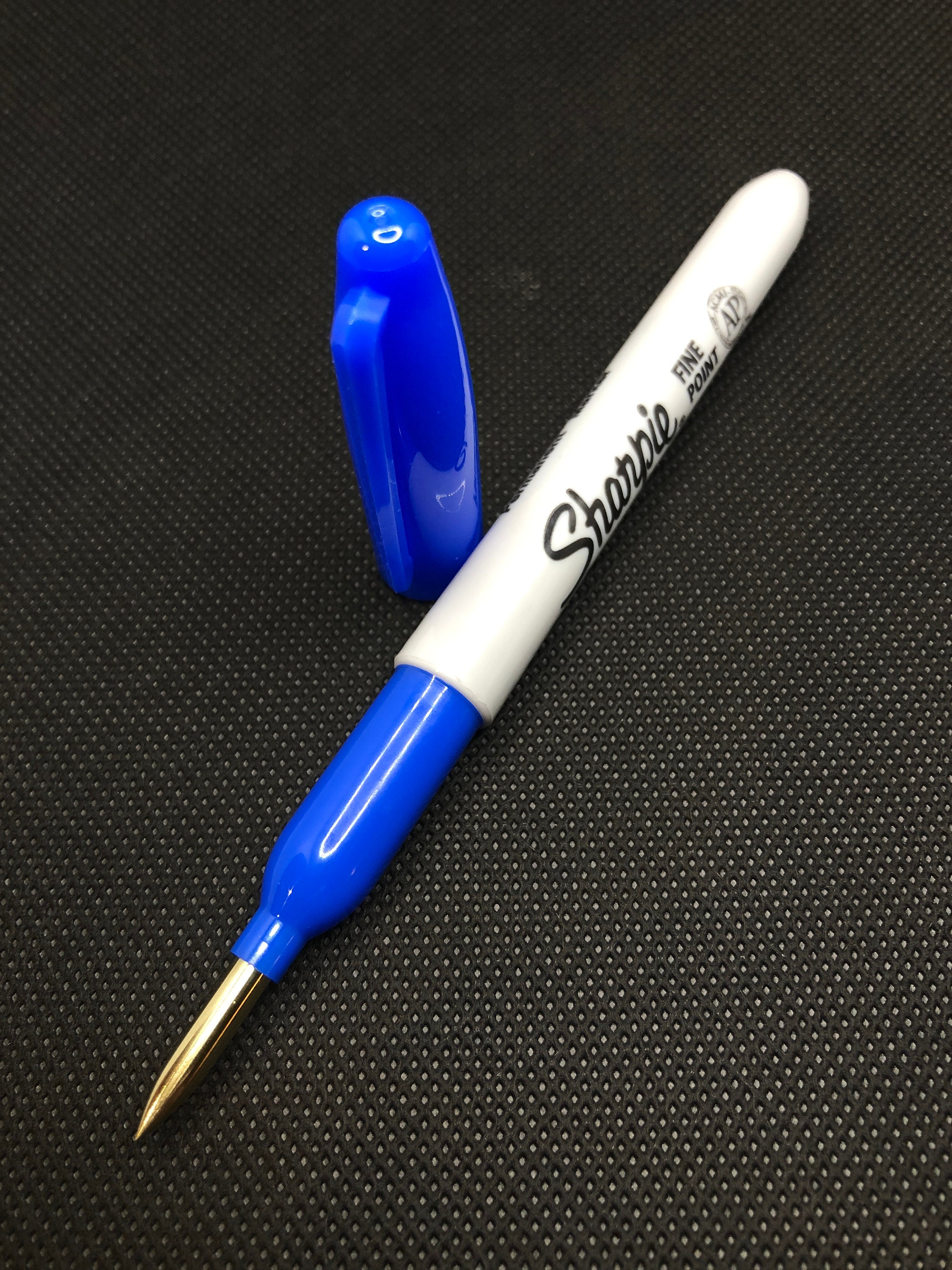 Blue Marker Brass Insert Punch Marker MultiTool Etsy