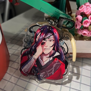 Heavens Officials Blessing Hua Cheng Keychain Charms