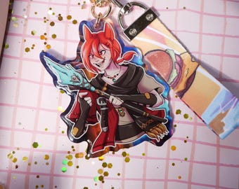 G'raha Tia, Kristall Exarch-inspirerad Lanyard-berlock FFXIV
