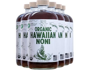 Organic Hawaiian Noni Juice 32oz x 4