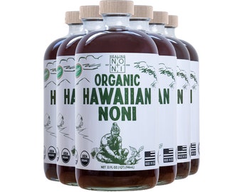 Organic Hawaiian Noni Juice 32oz x 12