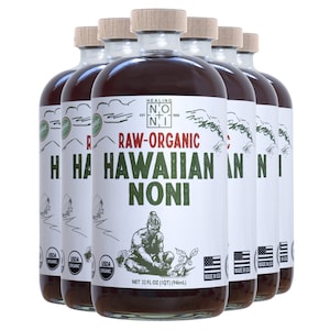 RAW Organic Hawaiian Noni Juice 32oz x 12