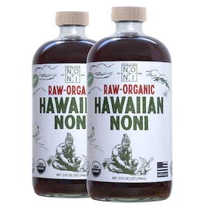 RAW Organic Hawaiian Noni Juice 32oz x 2