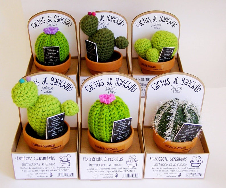 Crochet cactus image 4