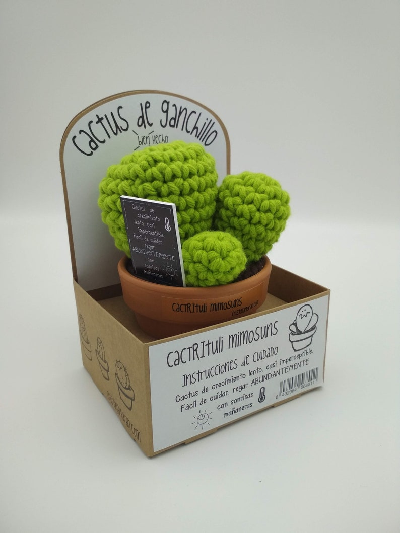 Crochet cactus image 1