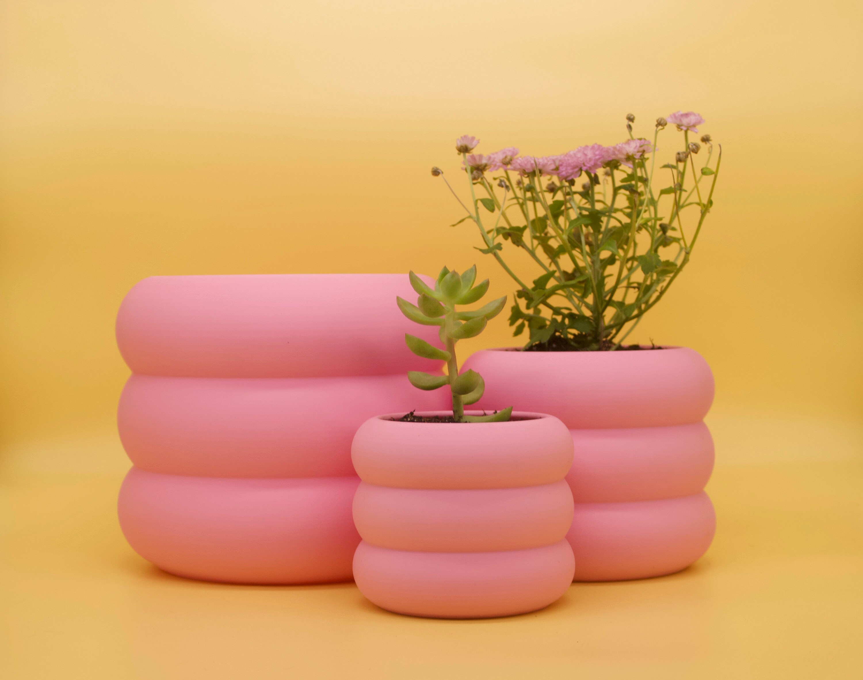 Bubble Planter | 3d Printed Planter | Planter With Drainage
