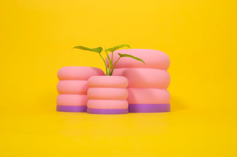 Bubble Planter | 3d Printed Planter | Planter With Drainage | Decor 