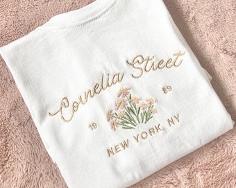 Cornelia street New York floral Unisex T-Shirt