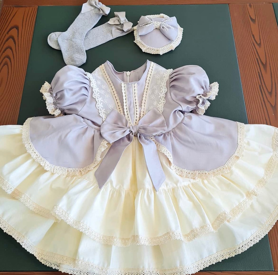 Baby Girl Dress Vintage Birthday Girl Dress Easter Baby Etsy